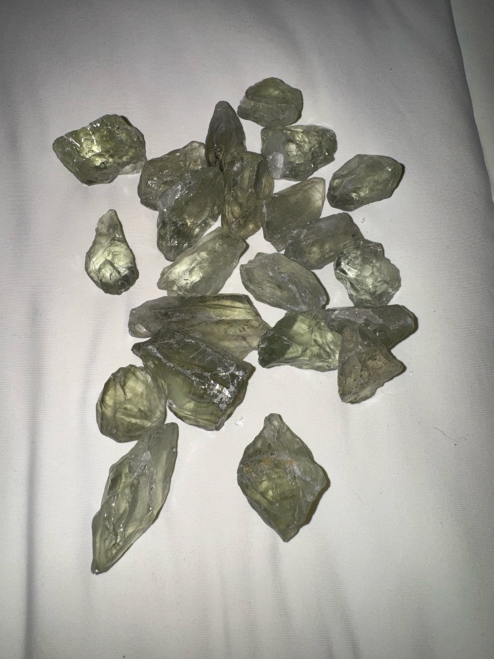 Light green raw  Fluorite